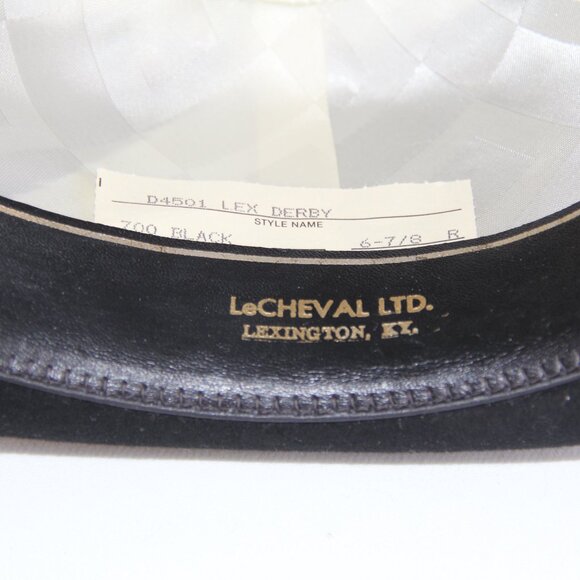 Stetson Sovereign Equestrian Black Derby Size 6 7/8. High Quality main image 9